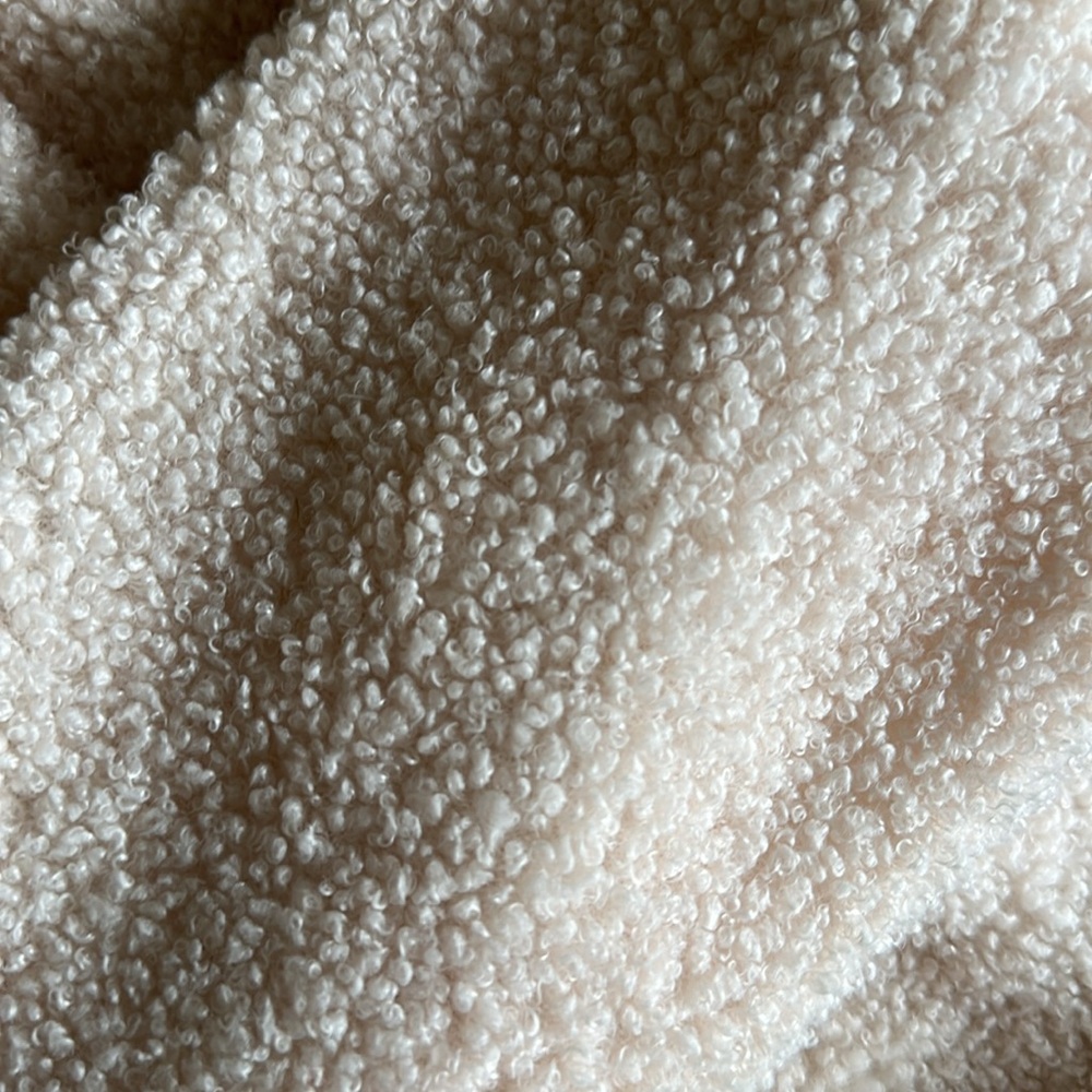 White Sherpa Sweatshirt - Picture 4 of 4